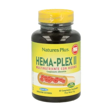 Hema-Plex II Nature's plus 60 comprimés