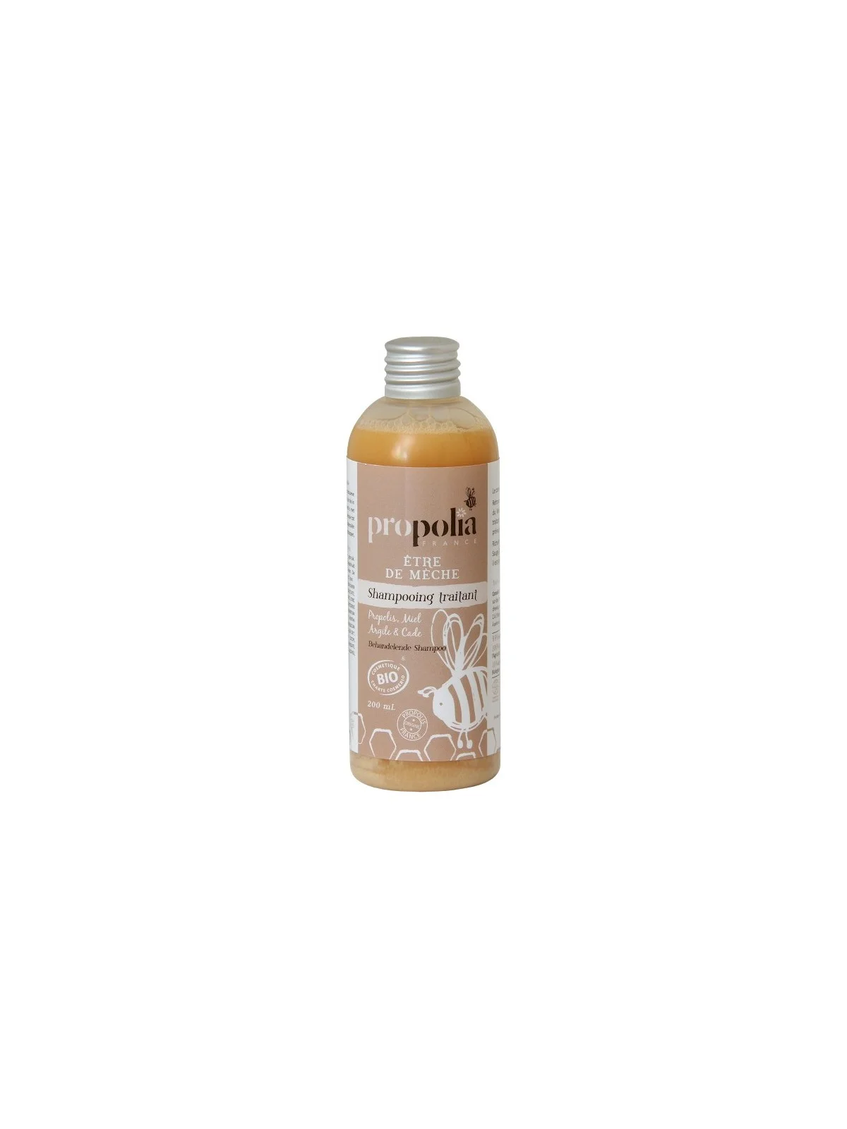 Shampooing traitant propolis, miel, argile, cade - Soins capillaires Propolia Apimab