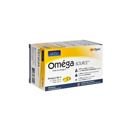 Fuente Omega Ingesta de Omega 3 - EPA/DHA Natésis