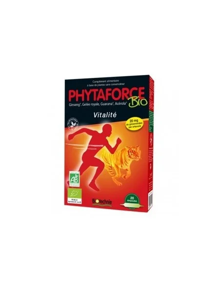 Phytaforce bio ampoules - Vitalité Biotechnie