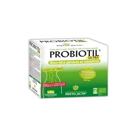 Probiotil ultra ecológico 20 sobres - Flora intestinal Phyto Actif
