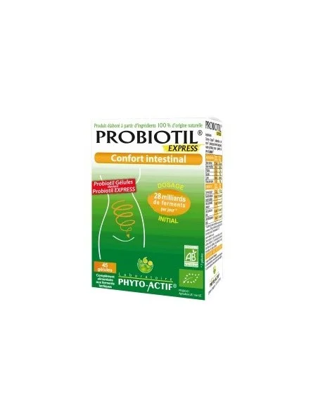 Probiotil bio express 45gél - Confort intestinal Phyto Actif