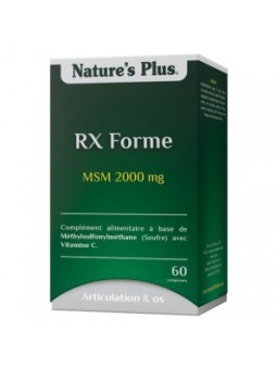 RX Forme 60cps - Soufre bio-disponible Nature's Plus