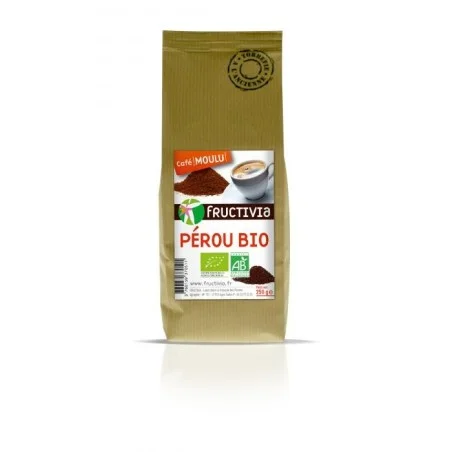 Café molido orgánico de Perú 250g - Fructivia