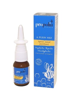 Spray nasal purifiant Propolis, Thym, Eucalyptus bio - Voies respiratoires Propolia
