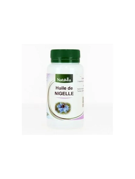 Capsules d'huile Nigelle - Allergie-Système immunitaire