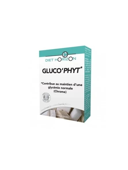Gluco phyt 60cps - Glycémie normale Diet Horizon