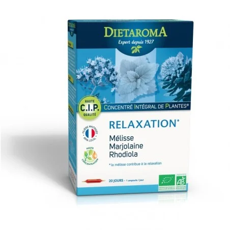 C.I.P. Relaxation bio 20amp - Diétaroma