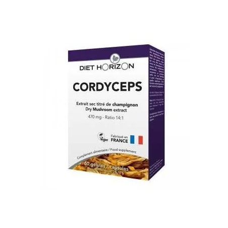 Cordyceps 60 gél - Tonus & Défenses Diet Horizon