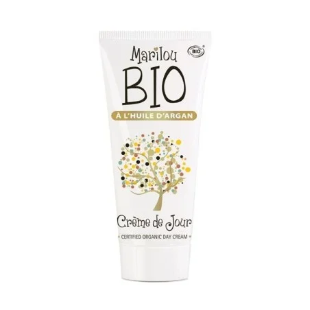 Crema de día con aceite de argán ecológico 50ml - Marilou Bio cuidado facial