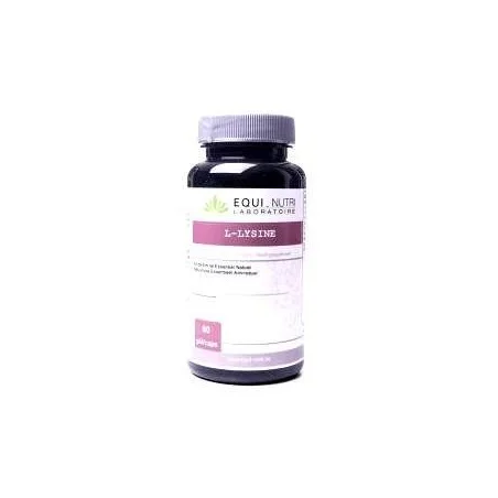 L-lysine 500mg 60gél - Ácidos Aminé Equi Nutri