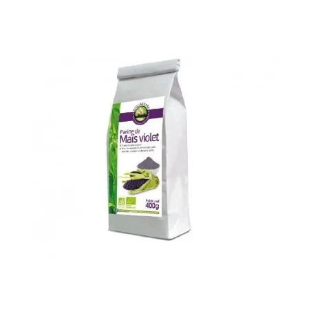 Harina de maíz púrpura orgánica 400g - Ecoidées