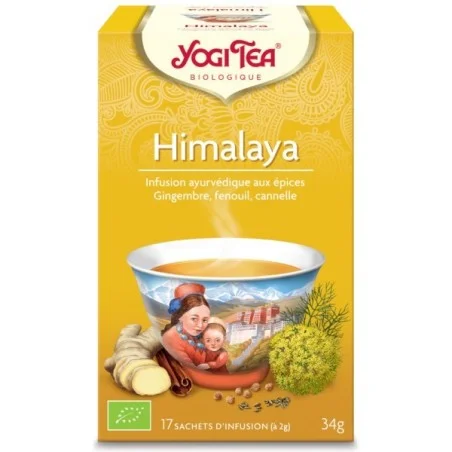 Himalaya Chai bio infusión ayurvédica a granel 90g - yogi tea