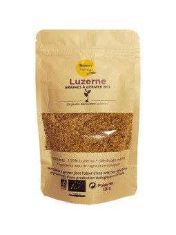 Graines Luzerne alfalfa à germer bio 150g Nature & Partage
