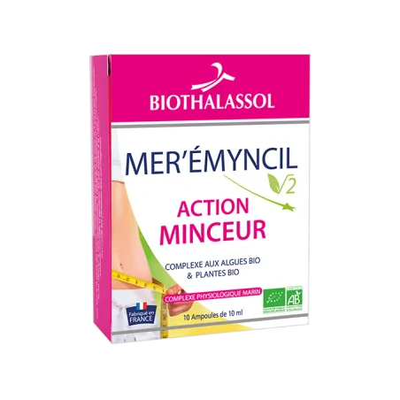 Mer'Emyncil organic 10amp - Acción de adelgazamiento Biothalassol