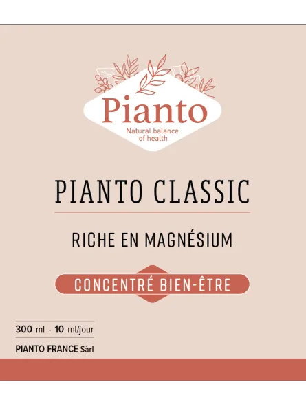 Pianto Classic ( ex Barouk, doré goût gastronomique) 300ml - Tonus et Vitalité Pianto